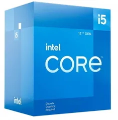 Processador Intel Core i5 12400F, 2.5GHz (4.4GHz Turbo), 12ª Geração, 6-Cores 12-Threads, LGA 1700, Com Cooler, BX8071512400F