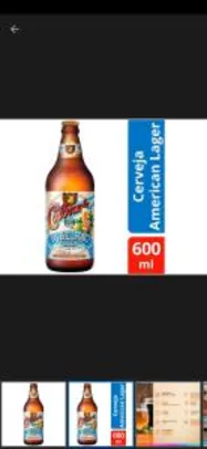 [APP + Magalu Pay] Cerveja Colorado Ribeirão Lager 600 ml | R$5