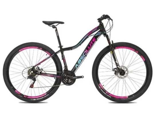 Bicicleta Feminina Aro 29 Absolute 21V Shimano Freio A Disco