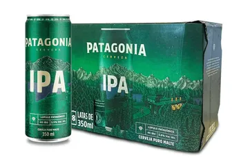 [Cliente Sam's Club] Cerveja Patagonia Ipa Pack 8 Latas 350ml