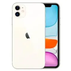 iPhone 11 Apple 128GB Branco, Tela Retina HD de 6.1”, iOS 13, Câmera Traseira Dupla MHDJ3BR/A - R$4654