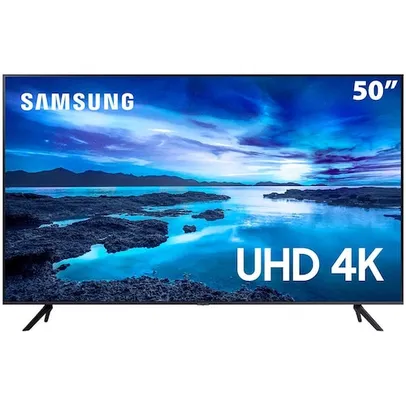 Smart TV 50" UHD 4K Samsung 50AU7700