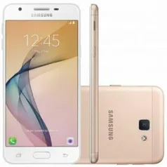 Smartphone Samsung Galaxy J5 Prime G570M Dourado - Dual Chip, 4G, Tela 5, Câmera 13MP + Frontal 5MP Com Flash,Quad Core 1.4Ghz,32GB,2GB RAM,Android 6 - R$620