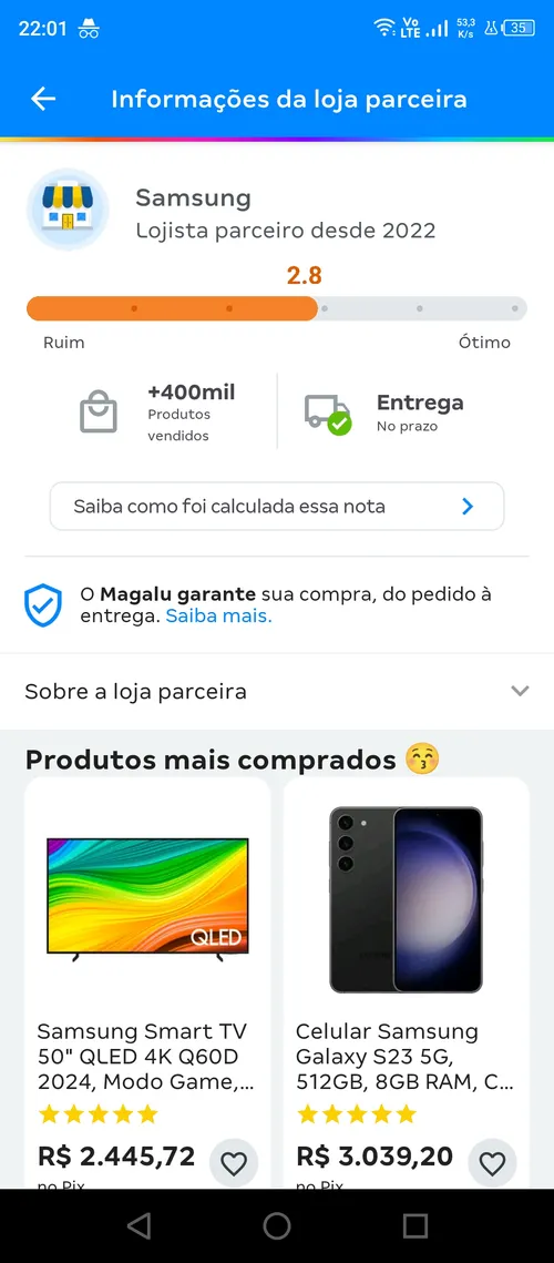 Imagen na descrição da promoção