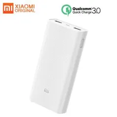 Power Bank Xiaomi 2C 20000mAh Quick Charge 3.0 - R$85