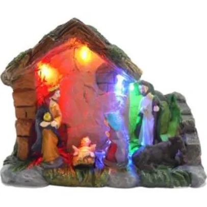 Presépio Gamer Iluminado - Orb Christmas por R$29