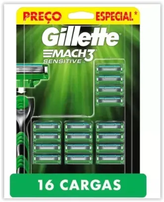 Carga para Aparelho de Barbear Gillette