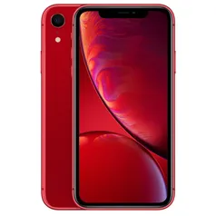 iPhone XR Apple 64GB PRODUCT(RED), Tela de 6.1”, Câmera de 12MP, iOS