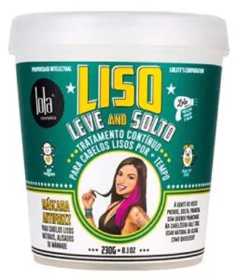 Lola Cosmetics, Máscara Liso, Leve And Solto, 230 g | R$21