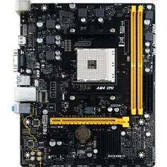 Placa Mãe Biostar A320MH, Chipset A320, AMD AM4, mATX, DDR4