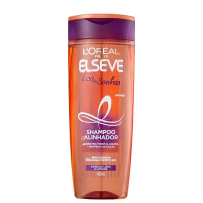 [Rec] Shampoo L'Oréal Paris Elseve Liso dos Sonhos, 400ml