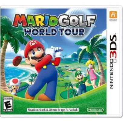 Jogo MARIO GOLF - WORLD TOUR (Nintendo 3DS) R$59,90
