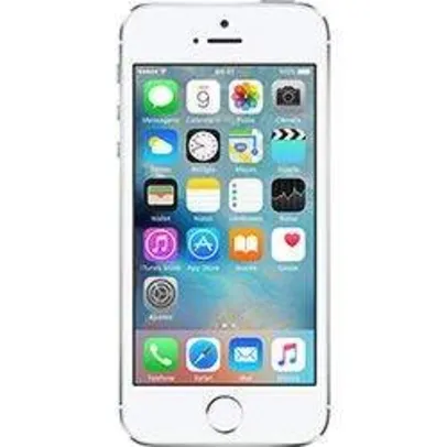 [CARTAO SUBMARINO] iPhone 5S 32GB Prata + Frete grátis