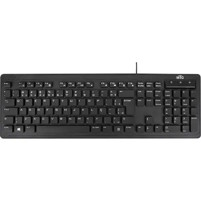 Teclado Com Fio Targus MTG Ergonômico AKB644 Preto Fosco