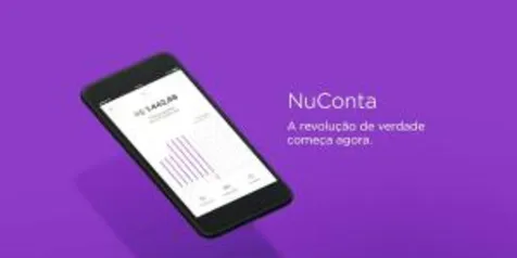 Nubank libera NuConta para todo o público.