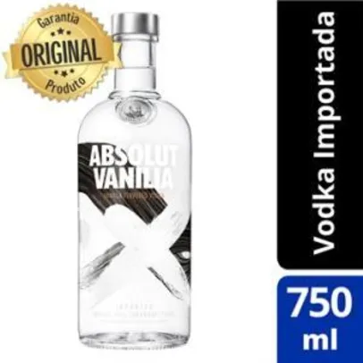 Vodka Sueca Vanilia Garrafa - Absolut - R$65