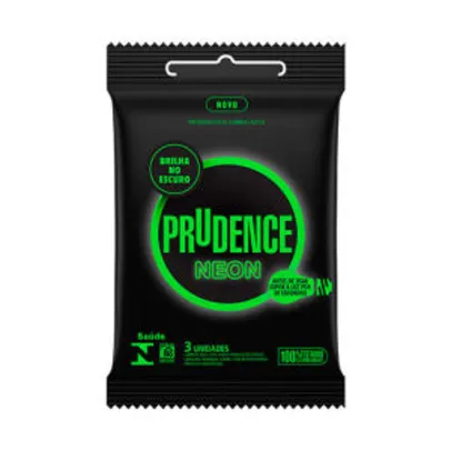 Preservativo GAMER Prudence Neon 2 Unidades por R$8