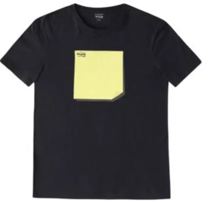 Camiseta Unissex Com Canetinha Lavável Post-It - Opções | R$ 20