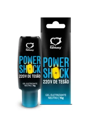 GEL POWER SHOCK 220v ELETRIZANTE EXCITANTE ESTIMULANTE SEXUAL