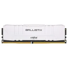 Memória Crucial Ballistix 8gb 3000mhz Ddr4 Branca - R$278