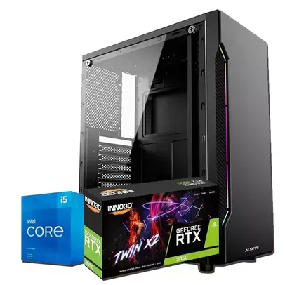 Workstation Arqueus B Intel Core I5 11400F RTX 3050 16GB RAM NVME 256GB W10R$ 3.007,20