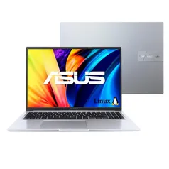 Notebook Asus Vivobook 16 X1605va Intel Core I7 1355u 8GB Ram 512gb SSD Linux Keepos Tela 16” Ips Fhd Silver - Mb742