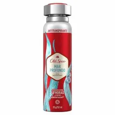 [9 UN] Desodorante Masculino Old Spice Spray Mar Profundo 150ml