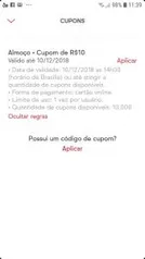 R$10 OFF no iFood (usuários selecionados)