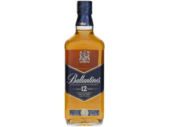 [Magalu Pay R$ 53] Whisky Ballantines Escocês 12 anos 750m