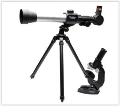 [Sou Barato] Kit Microscópio e Telescópio com Lente 50mm - Vivitar por R$ 100