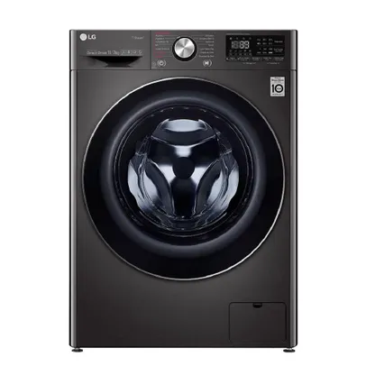 Lavadora e Secadora Smart VC2 11kg Black Stainless LG 110V