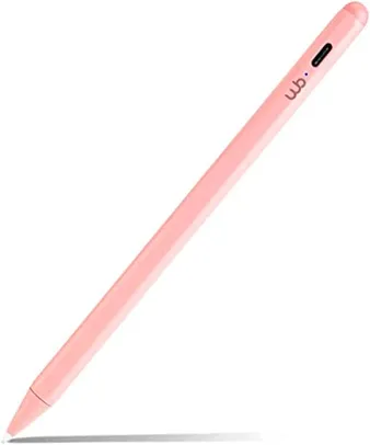 Caneta Pencil WB Para Apple iPad com Palm Rejection e Ponta de Alta Precisão 1.0mm (Rosa)