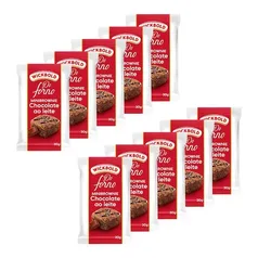 Kit Minibrownie Chocolate ao Leite WICKBOLD 30g com 10 Unidades