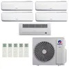 Imagem do produto Ar-Condicionado Multi Split Inverter R-32 Gree 42.000 (4x Evap Hw 9.000 + 1x Evap Cassete 1 Via 18.000) Quente/Frio 220V