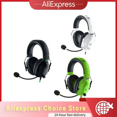 [Taxa Inclusa/Moedas] Headset Gamer Razer BlackShark V2 X