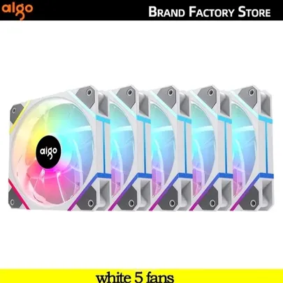 Kit 5 Fans AIGO AM12 Pro ARGB - 81CFM