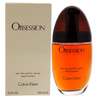 [Internacional Ame R$244] Perfume Obsessão por Calvin Klein por Mulheres - 100mL edp Spray