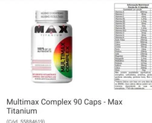 Multimax Complex 90 - Max Titanium