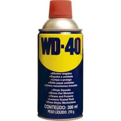 WD-40 Spray Lubrificante 300ml – Embalagem com 6 Unidades - R$19,50 cada