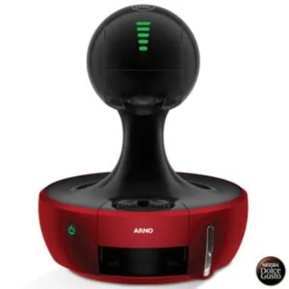 Cafeteira Arno Dolce Gusto Vermelha e Preta Multibebidas - DROP - ARDROPPVM por R$ 349