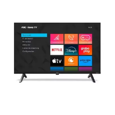 Smart Tv 40 Aoc Led Full Hd Roku Tv Conversor Digital