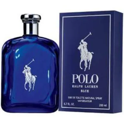 [EPOCA] Perfume masculino Polo Blue EDT 200ml R$ 314,80 em 10x S/j + Frete Grátis + Brinde