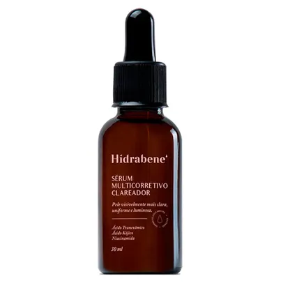 [APP/AME = R$48] Sérum Multicorretivo Clareador Hidrabene 30ml