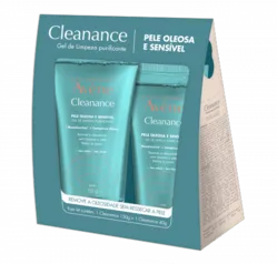 Kit Avène Cleanance Gel de Limpeza Purificante 150g + 40g