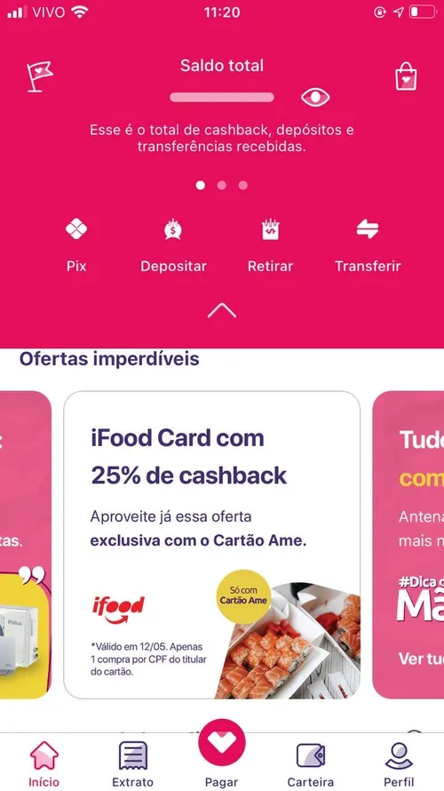 Imagen na descrição da promoção