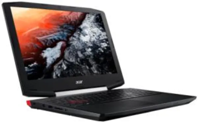 Notebook Gamer Acer Vx5 Intel®Core™ i7-7700HQ, NVIDIA® GEFORCE® GTX 1050Ti 4Gb,HD1Tb,16Gb,15Fhd,W10 - R$3740