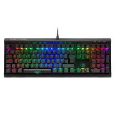 (APP) Teclado Gamer Sharkoon Skiller SGK60, RGB, Switch Kailh Box White, ABNT2, USB-C, Preto 