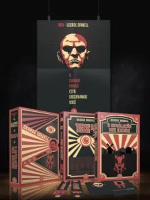 Box - 1984 e A Revolução Dos Bichos. inclui Marcador De Página, Poster e Cards | R$ 29