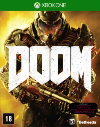[Saraiva] Doom - Xbox One por R$ 81