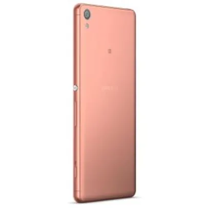 Smartphone Sony Xperia XA F3116 Ouro Rosa com 16GB, Tela Curva de 5", Dual Chip, Câmera 13MP, 4G, Android 6.0, Processador Octa-Core e 2GB RAM - R$699